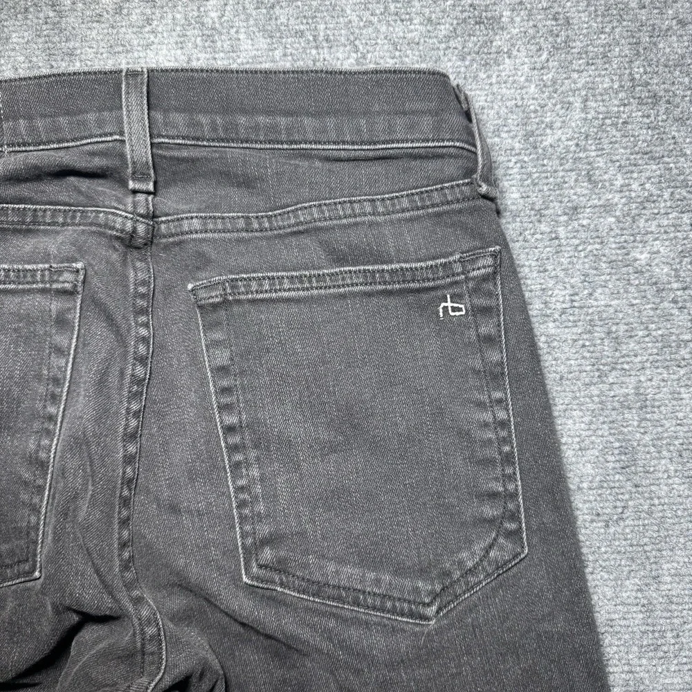 Rag & Bone Fit 2 Slim Jeans Mens‎ 29x33 Black Slim Straight Denim Casual Pants
